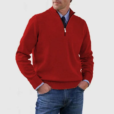 Darevellon | Classic Half-Zip Sweater