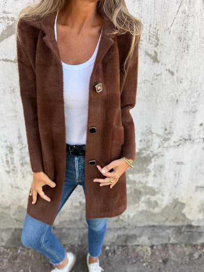 Loravinne | Casual Single-breasted Coat
