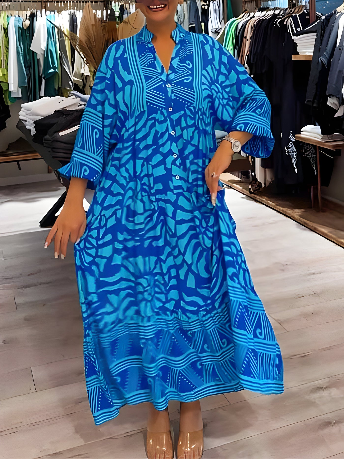 Selvianne | Artistic Print Dress