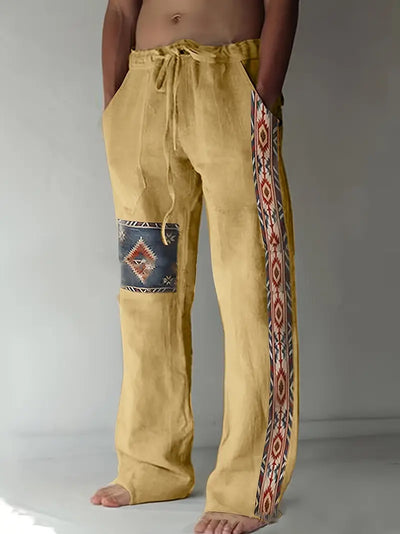 Carvien | Ethnic Comfort Fit Trousers