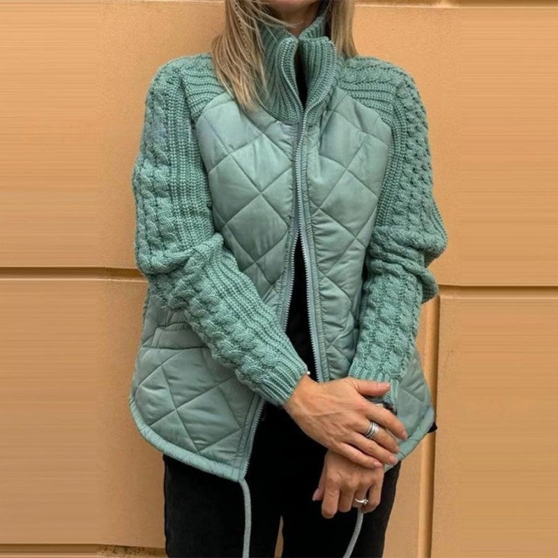 Marviellea | Patchwork Puffer Jacket
