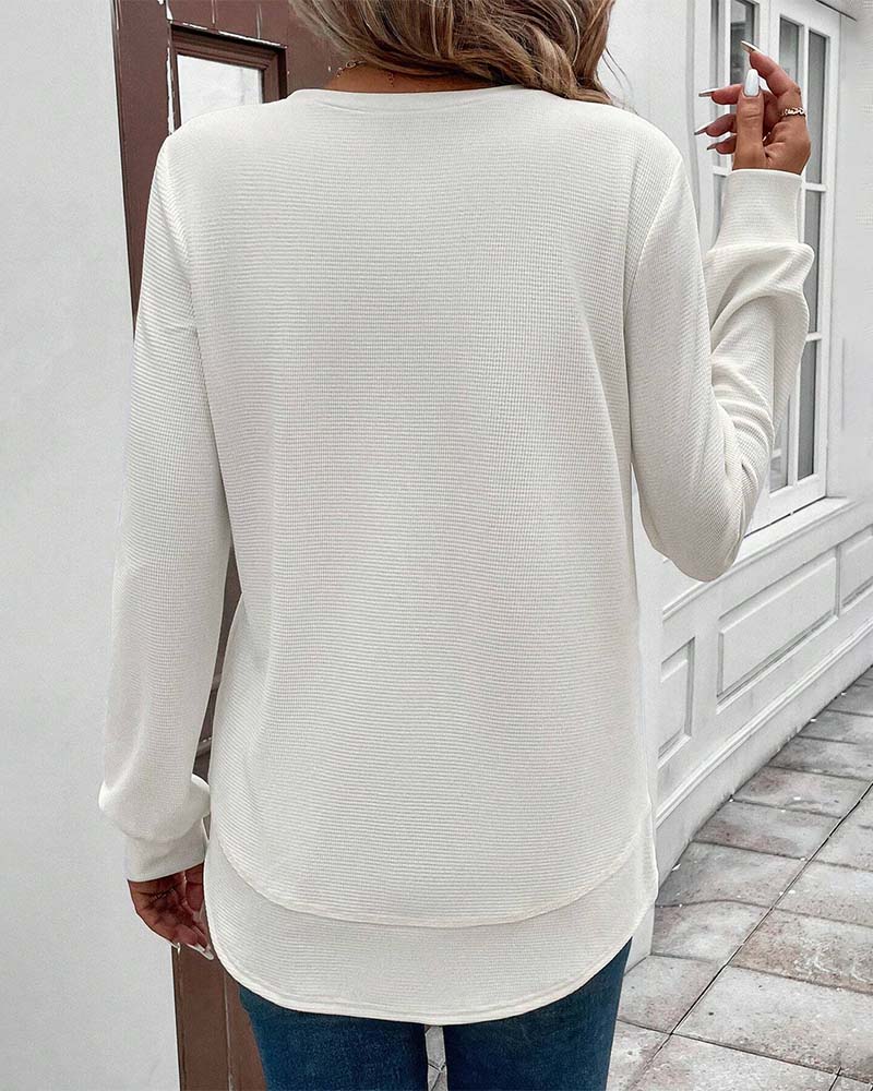 Merivienne | O-neck Long Sleeve