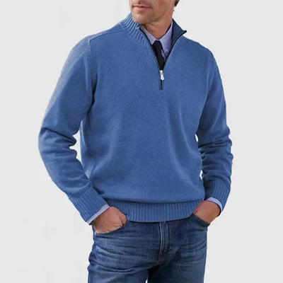 Darevellon | Classic Half-Zip Sweater