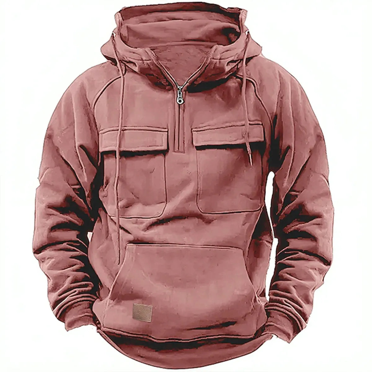 Tharen | Zip Hoodie With Chest Pockets