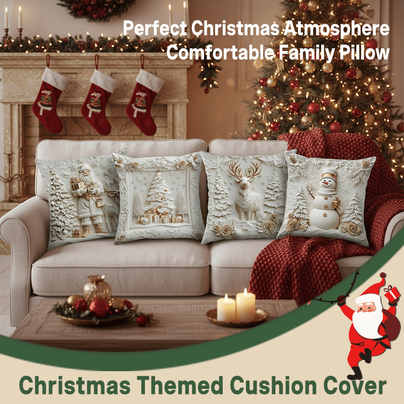 Selviannea | Christmas Decorative Pillowcase