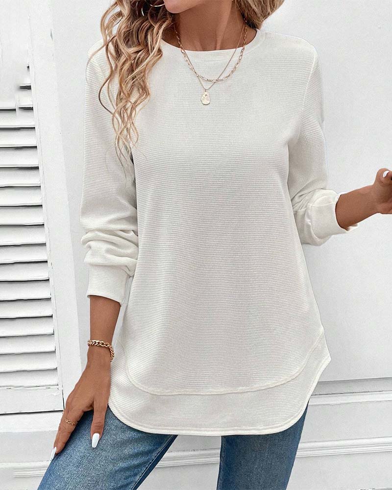 Merivienne | O-neck Long Sleeve