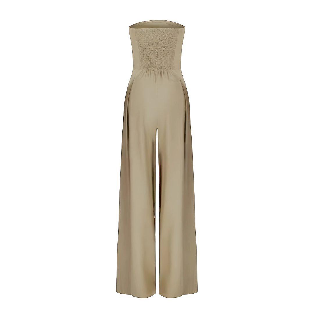 Seravielle | Elegant Wide-leg Jumpsuit