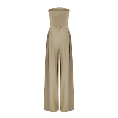 Seravielle | Elegant Wide-leg Jumpsuit