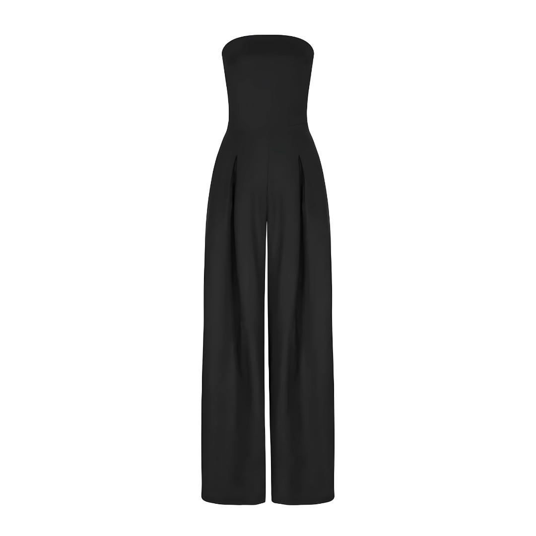Seravielle | Elegant Wide-leg Jumpsuit