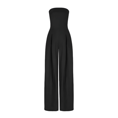 Seravielle | Elegant Wide-leg Jumpsuit