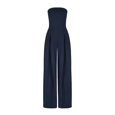 Seravielle | Elegant Wide-leg Jumpsuit
