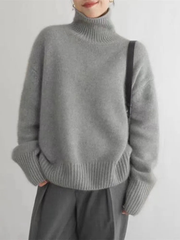Loriviane | High-neck Sweater