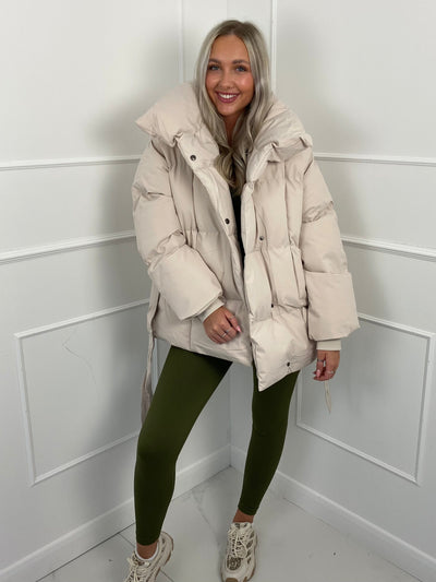 Selvianneé | Short Belted Puffer Jacket