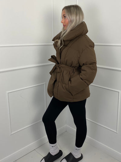 Selvianneé | Short Belted Puffer Jacket