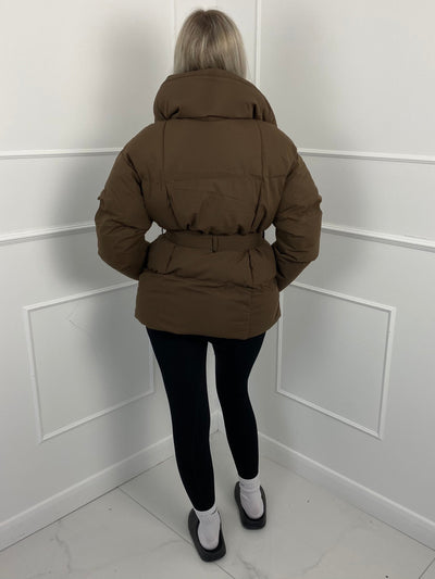 Selvianneé | Short Belted Puffer Jacket
