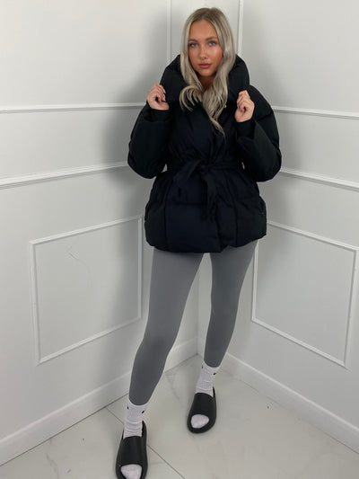Selvianneé | Short Belted Puffer Jacket