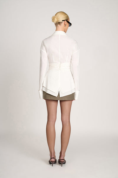 Nirelle | tailored wrap shirt