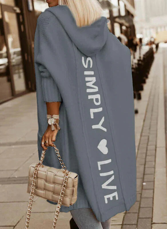 Lunavelle | Long Knit Cardigan