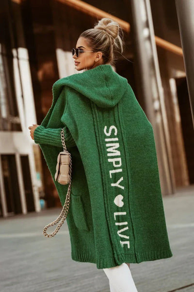 Lunavelle | Long Knit Cardigan