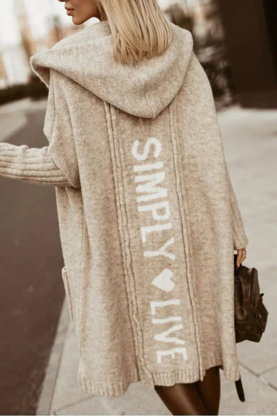 Lunavelle | Long Knit Cardigan