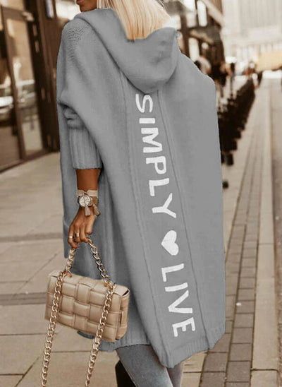 Lunavelle | Long Knit Cardigan