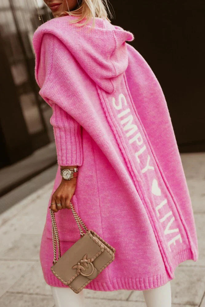 Lunavelle | Long Knit Cardigan