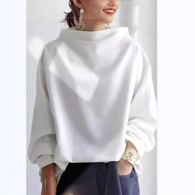 Luneria | Soft Knit Turtleneck Top