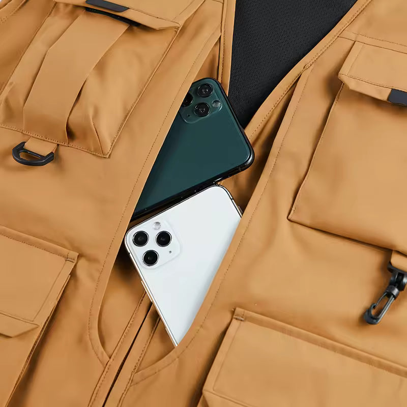 Dareon | breathable multi-pocket cargo vest