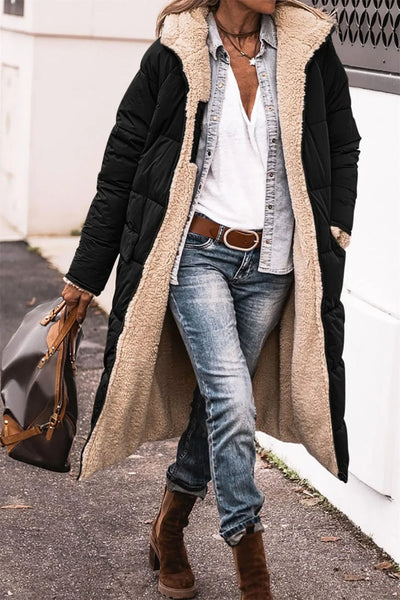 Selviannea | Warm Quilted Hooded Coat