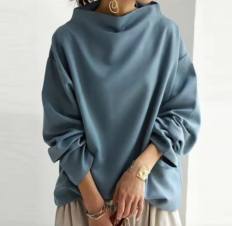 Luneria | Soft Knit Turtleneck Top