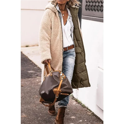 Selviannea | Warm Quilted Hooded Coat