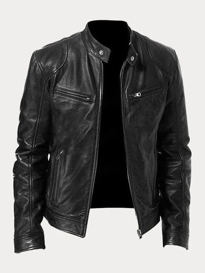Dareviel | Casual Leather Jacket