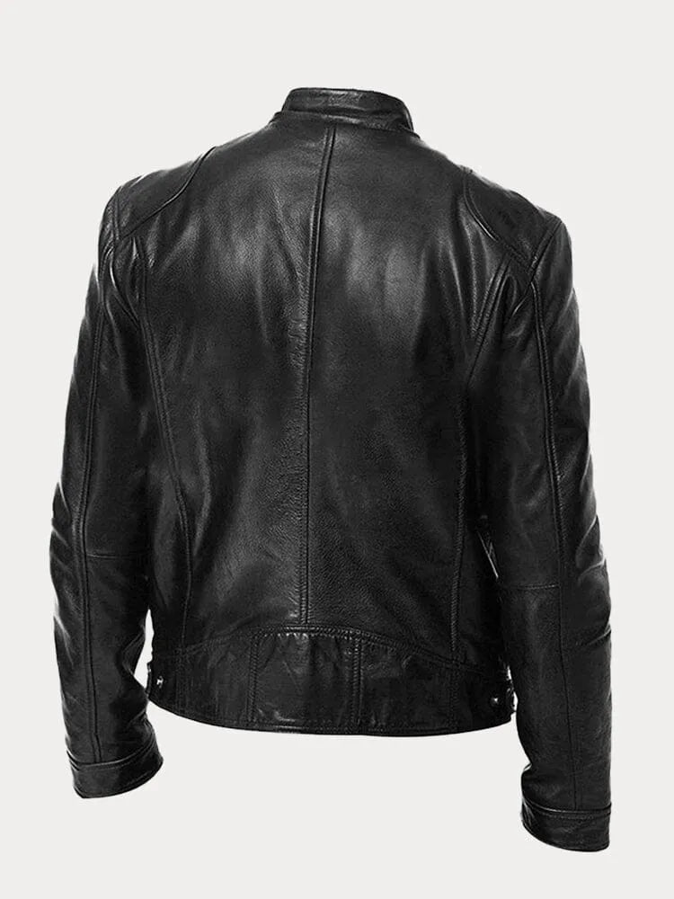 Dareviel | Casual Leather Jacket