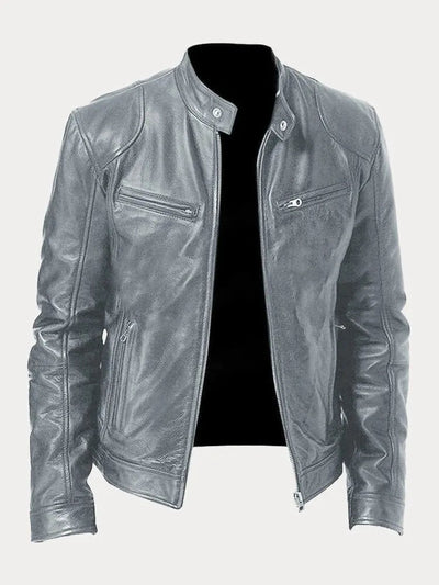 Dareviel | Casual Leather Jacket