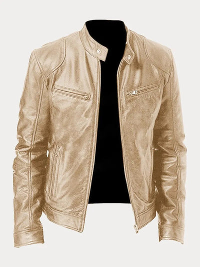 Dareviel | Casual Leather Jacket