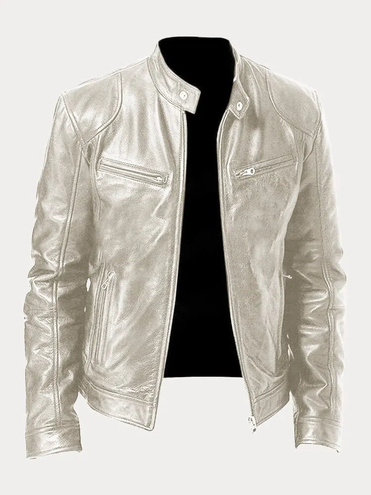Dareviel | Casual Leather Jacket