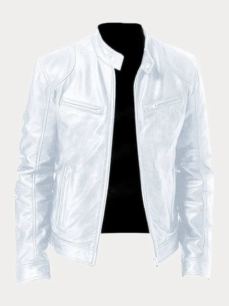 Dareviel | Casual Leather Jacket