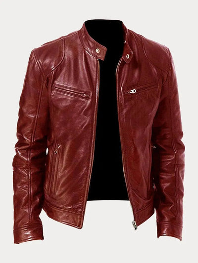 Dareviel | Casual Leather Jacket