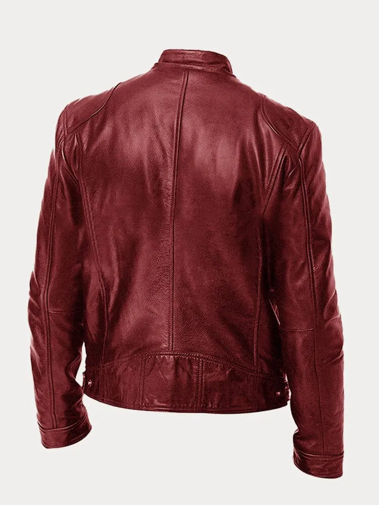 Dareviel | Casual Leather Jacket