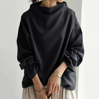 Luneria | Soft Knit Turtleneck Top