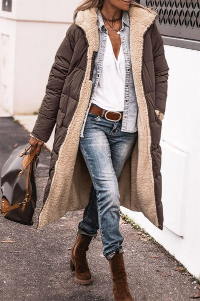Selviannea | Warm Quilted Hooded Coat