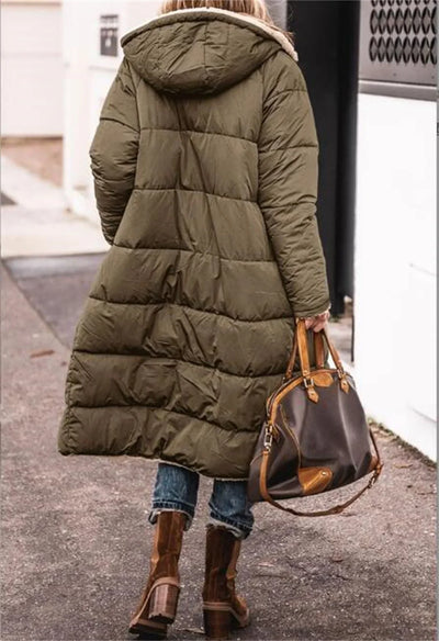 Selviannea | Warm Quilted Hooded Coat
