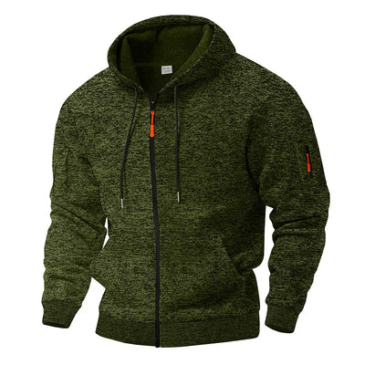 Darevik | Fleece Hoodie with Outdoor Style
