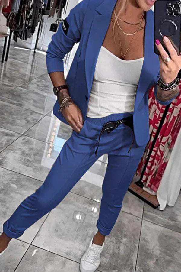 Serelinae | Elegant Blazer & Trouser Set