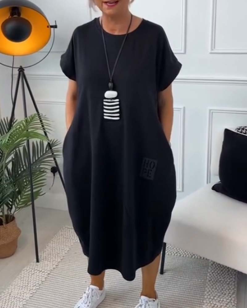 Sarvelle | Casual Short-sleeve Kaftan