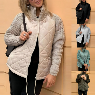 Marviellea | Patchwork Puffer Jacket