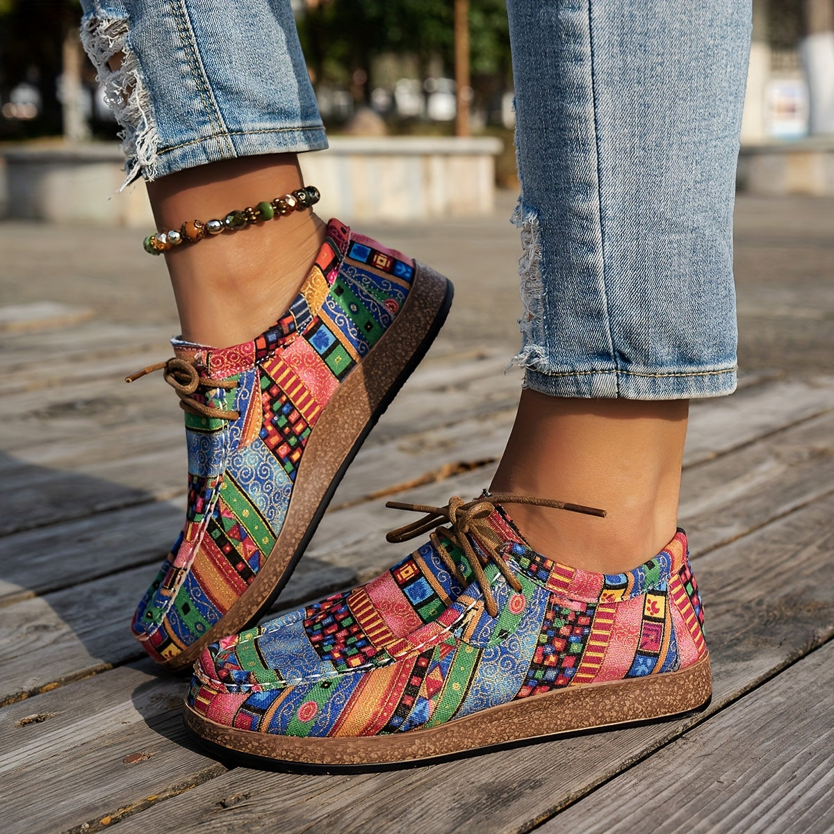Cailyn | Retro Colorful Women’s Shoes
