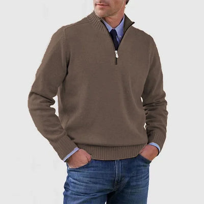 Darevellon | Classic Half-Zip Sweater