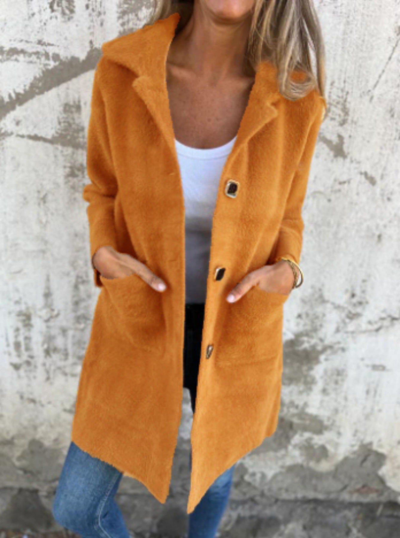 Loravinne | Casual Single-breasted Coat