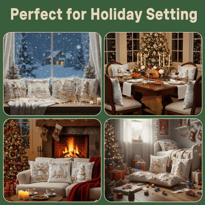 Selviannea | Christmas Decorative Pillowcase